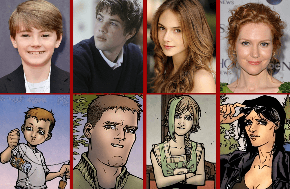 Cast comparisons Locke & Key