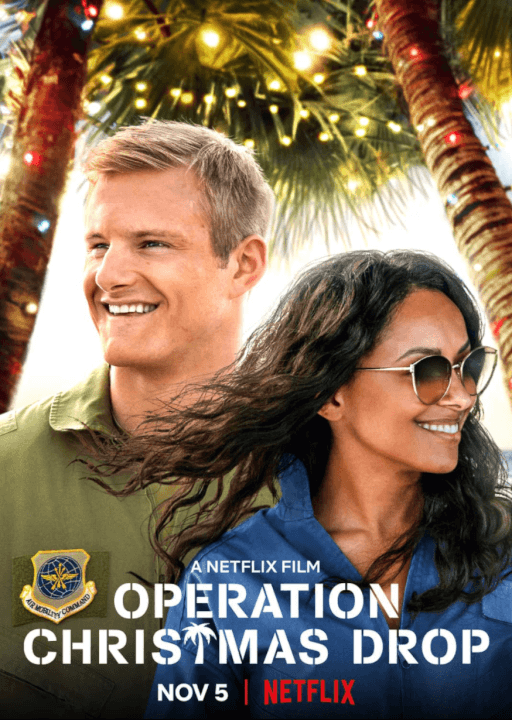 netflix holiday rom com operation christmas drop everything we know so far poster