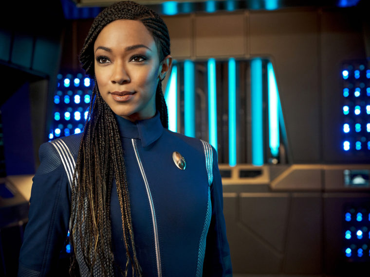 Sonequa Martin-Green as Burnham in Star Trek: Discovery
