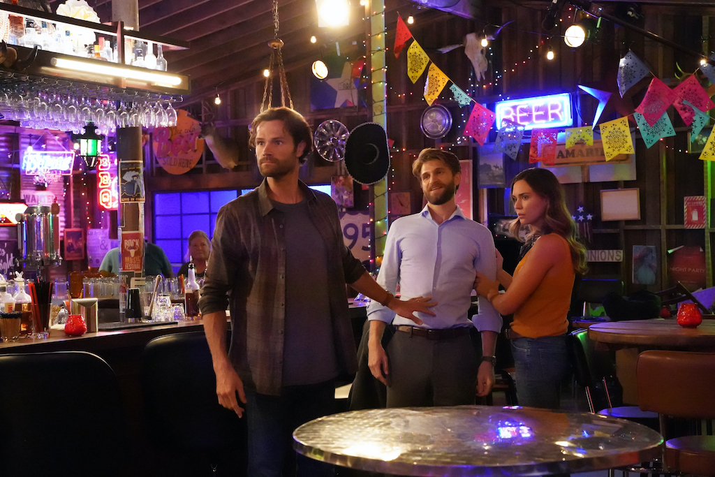 Walker + Keegan Allen + Jared Padalecki = + Odette Annable