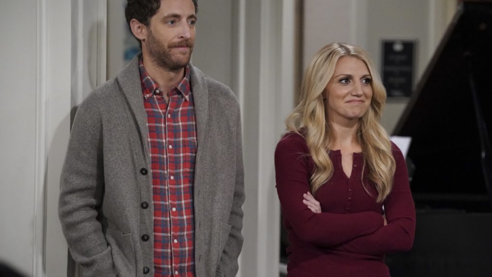 B Positive Season 2 Thomas Middleditch and Annaleigh Ashford