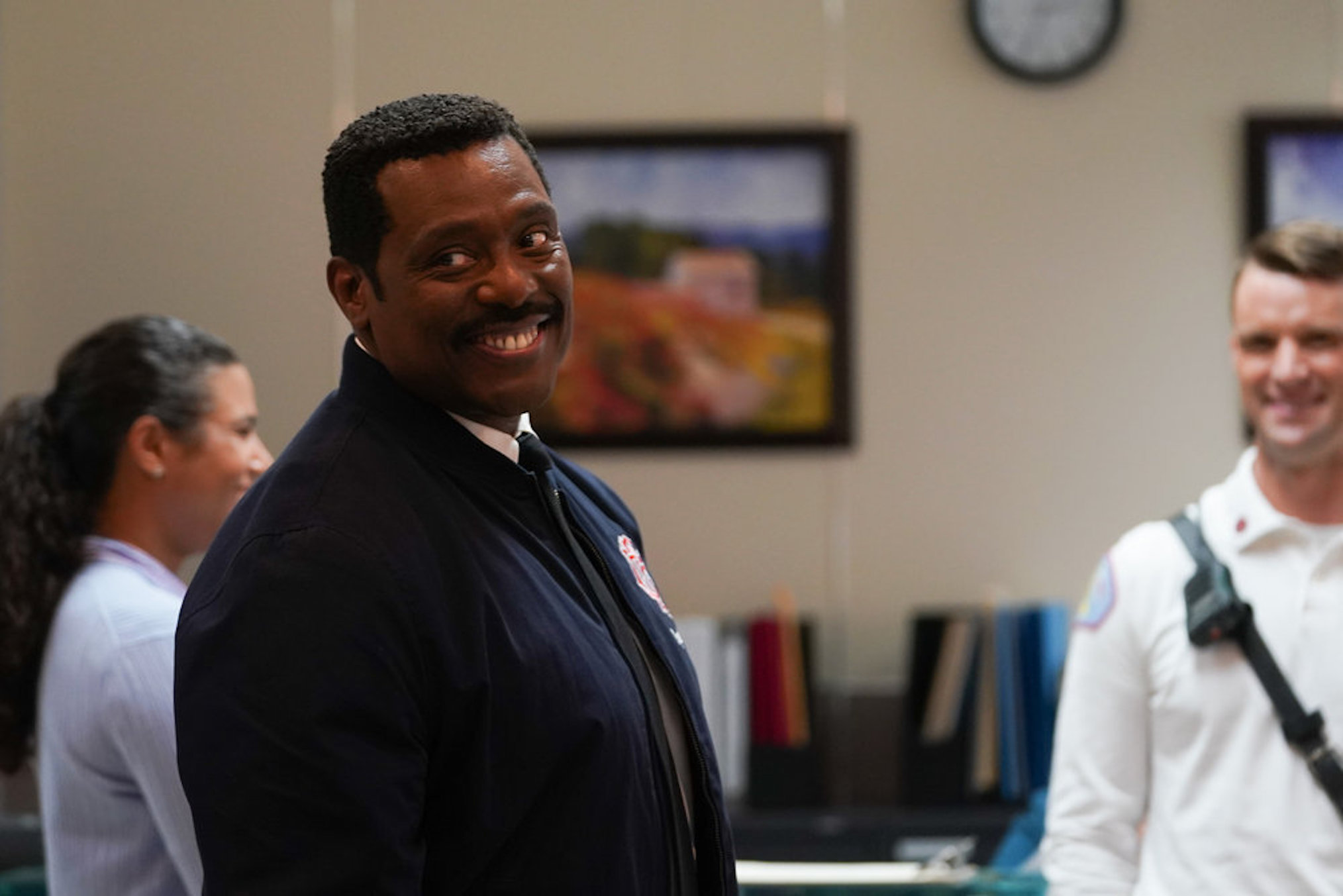 Eamonn Walker as Wallace Boden in Chicago Fire