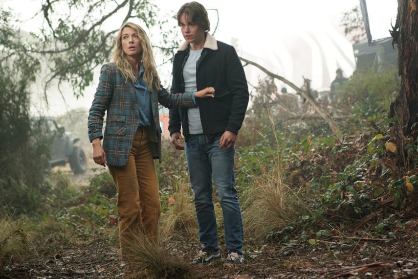 La Brea Natalie Zea and Jack Martin