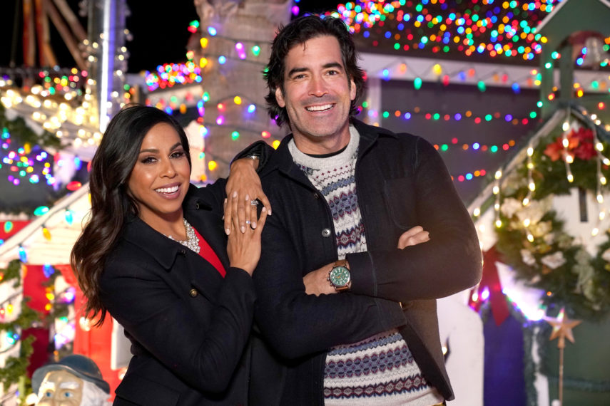 'The Great Christmas Light Battle,' Season 9, ABC, Taniya Nayak, Carter Oosterhouse