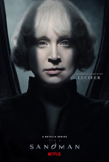 Gwendoline Christie as Lucifer in The Sandman