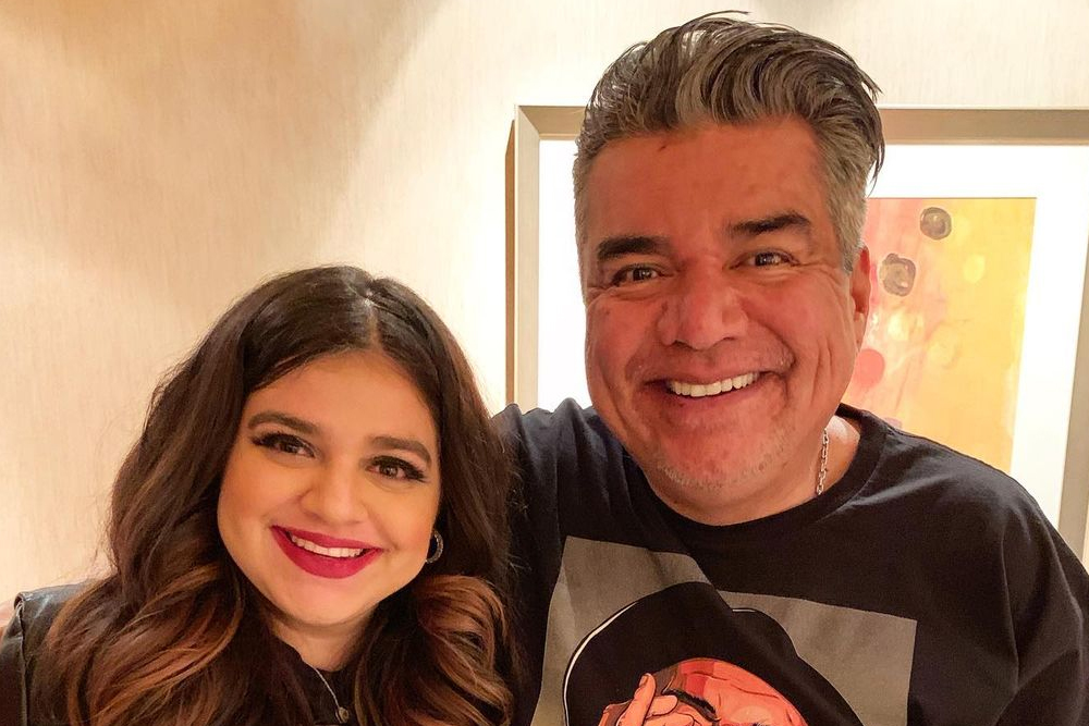 Mayan and George Lopez