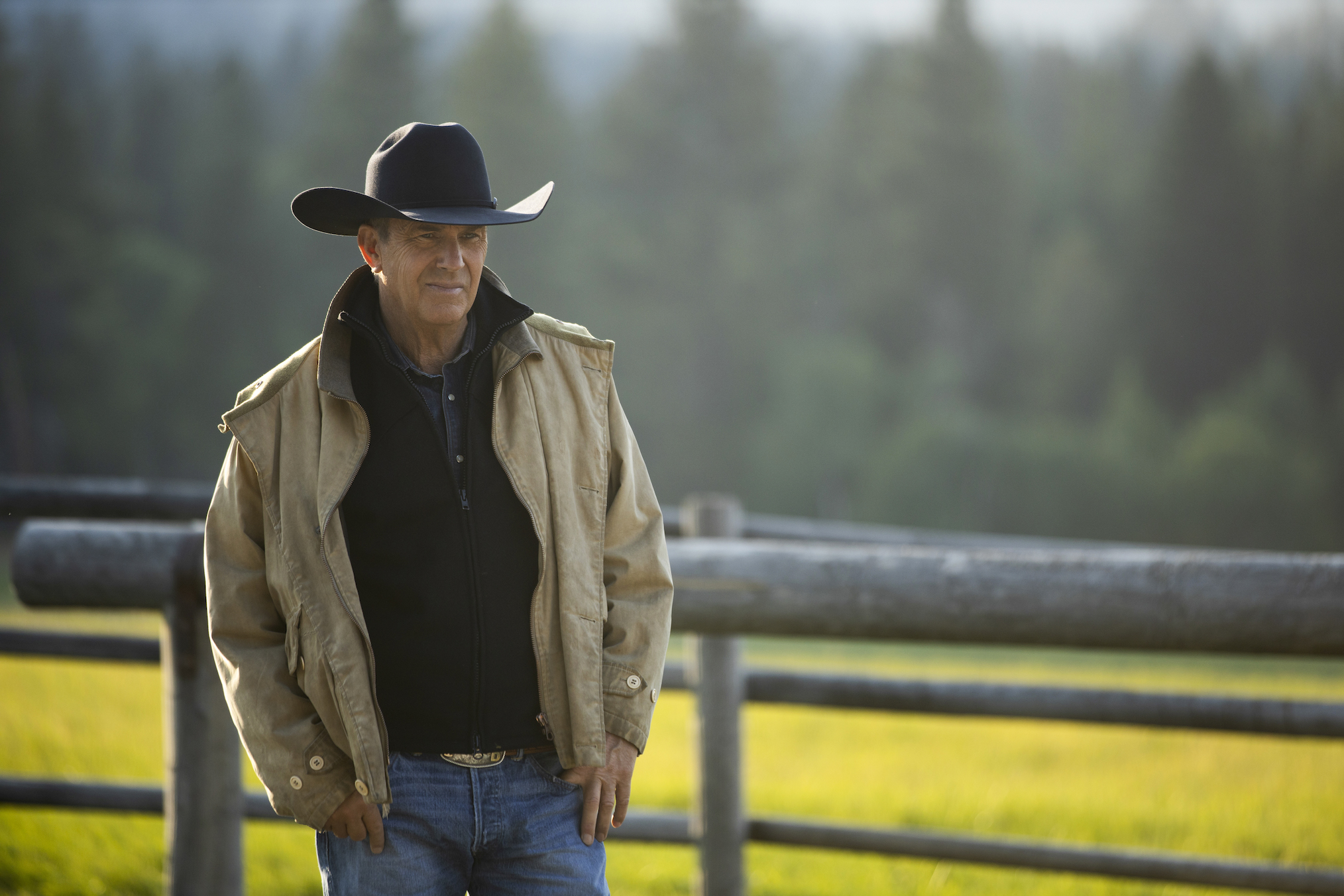 Kevin Costner as John in Yellowstone